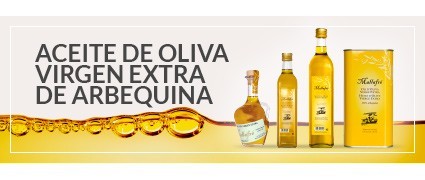 Aceite de oliva virgen extra de Arbequina
